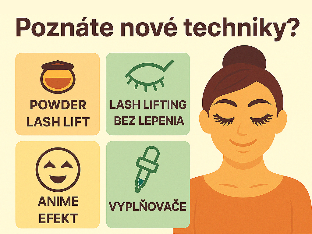 Nove techniky lash lifting